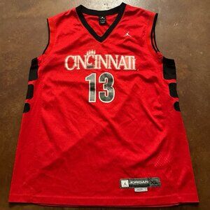 Vintage Air Jordan Cincinnati Bearcats #13 Basketball Jersey XL